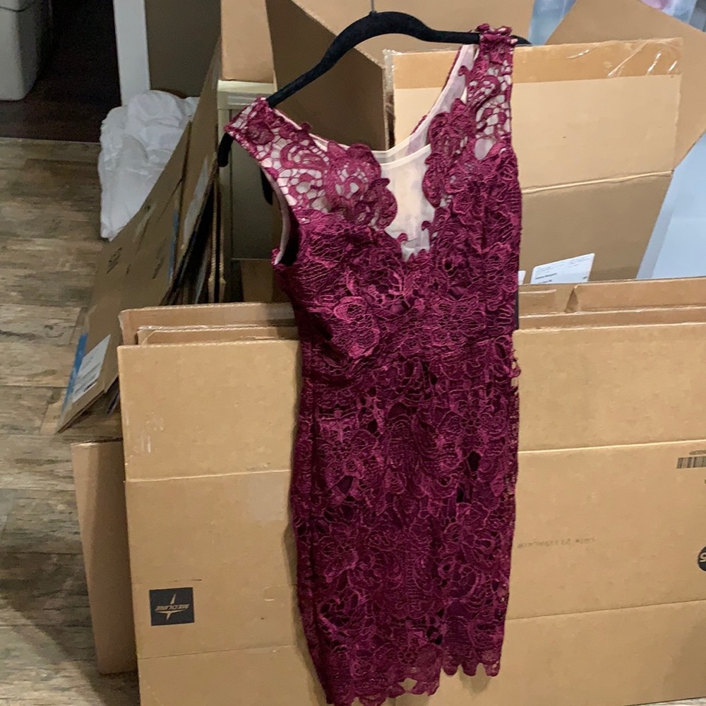 New Lulu’s Burgundy Dress!